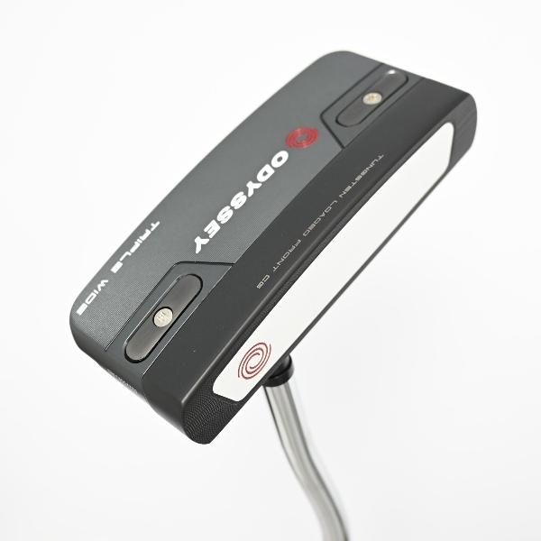 【中古】オデッセイ　ODYSSEY　TRI HOT 5K TRIPLE WIDE DB パター カーボンスチール複合シャフト　 【33】 シャフト：カーボンスチール複合シャフト BCランク　フレックス計測項目外　男性用 メンズ用　右用