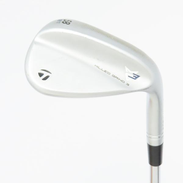 【中古】テーラーメイド　MILLED GRIND　ミルドグラインド3 クローム ウェッジ Dynamic Gold HT　 【58-11】 シャフト：Dynamic Gold HT Dランク　フレックスS200　男性用 メンズ用　右用