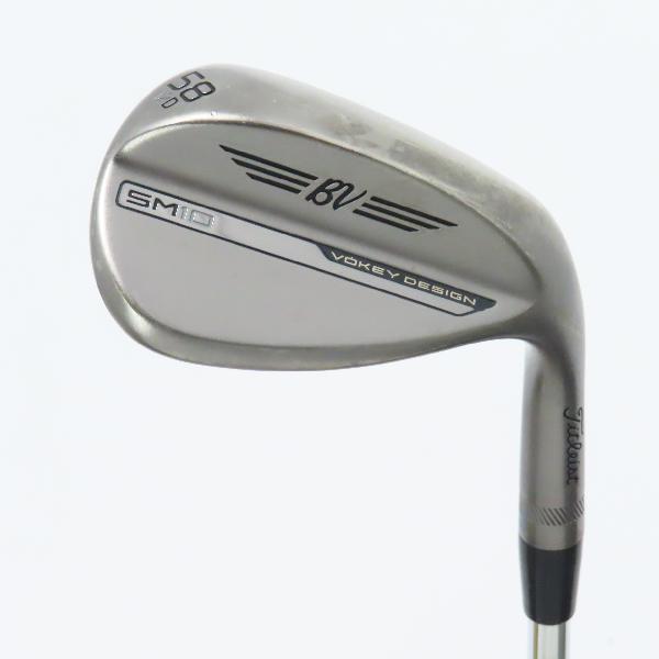 【中古】タイトリスト　Vokey　ボーケイデザイン SM10 ニッケル ウェッジ BV105　 【58-12】 シャフト：BV105 CDランク　フレックス設定無　男性用 メンズ用　右用