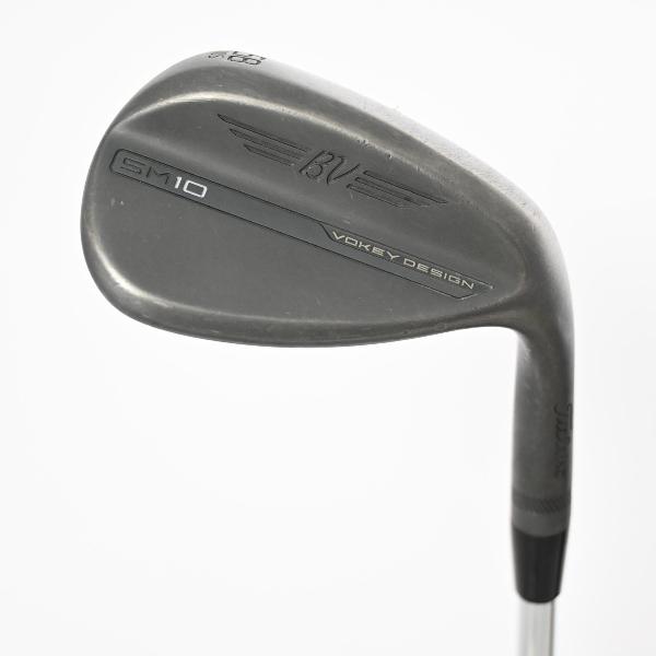 【中古】タイトリスト　Vokey　ボーケイ SM10 ジェットブラック ウェッジ Dynamic Gold　【58-10】シャフト：Dynamic GoldCDランク　フレックスWEDGE　男性用 メンズ用　右用｜GDOゴルフショップ 店