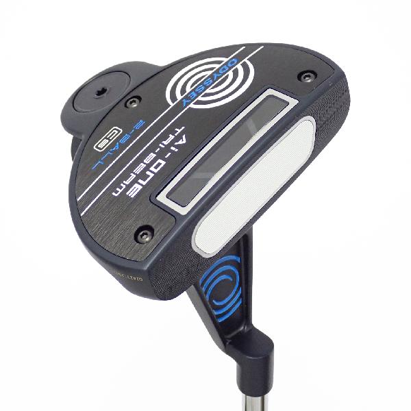 【中古】オデッセイ　AI-ONE　Ai-ONE TRI-BEAM 2-BALL CS パター スチールシャフト　【34】シャフト：スチールシャフトBCランク　フレックス計測項目外　男性用 メンズ用　右用｜GDOゴルフショップ 店
