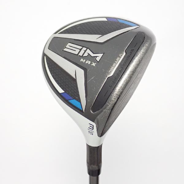 【中古】テーラーメイド SIM SIM マックス フェアウェイウッド TENSEI BLUE TM50 【3W】シャフト:TENSEI BLUE TM50CDランク フレックスS 男性用 メンズ用 右用|GDOゴルフショップ 店