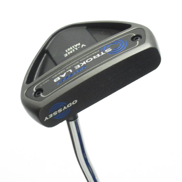 【中古】オデッセイ　STROKE LAB　STROKE LAB V-LINE MINI パター スチールシャフト　 【33】 シャフト：スチールシャフト Cランク　フレックス計測項目外　男性用 メンズ用　右用