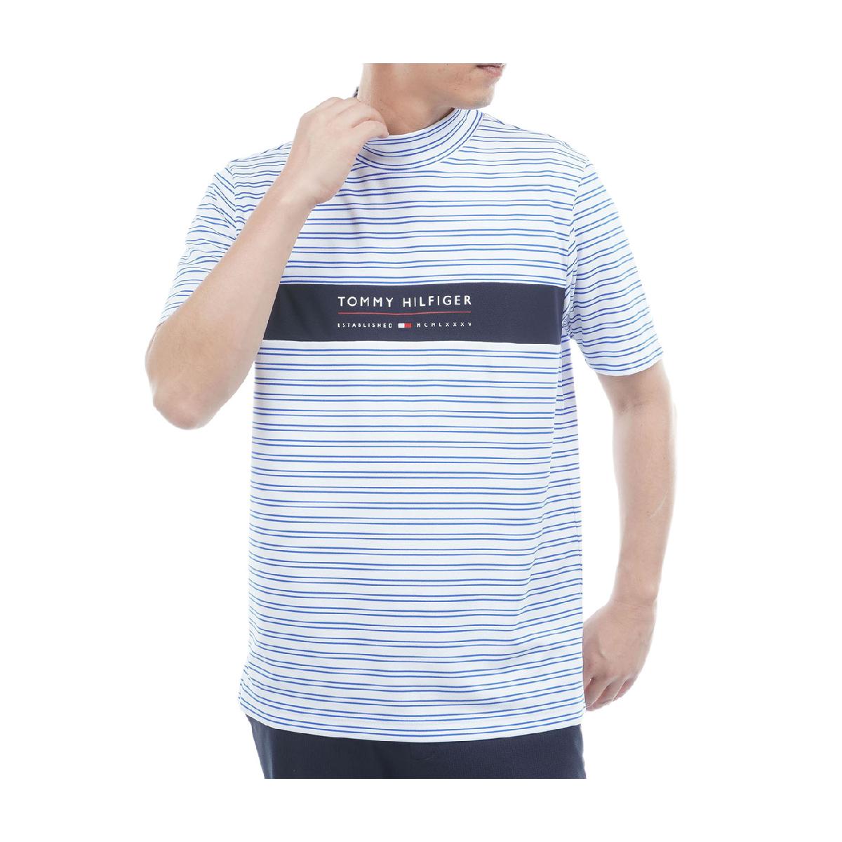 トミー ヒルフィガー ゴルフ TOMMY HILFIGER GOLF スタンダード モックネック半袖シャツ