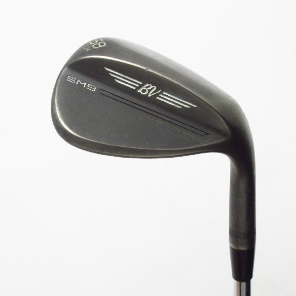 【中古】タイトリスト　Vokey　Vokey SM9 JET BLACK ウェッジ Dynamic Gold　 【58-08】 シャフト：Dynamic Gold Dランク　フレックスWEDGE　男性用 メンズ用　右用