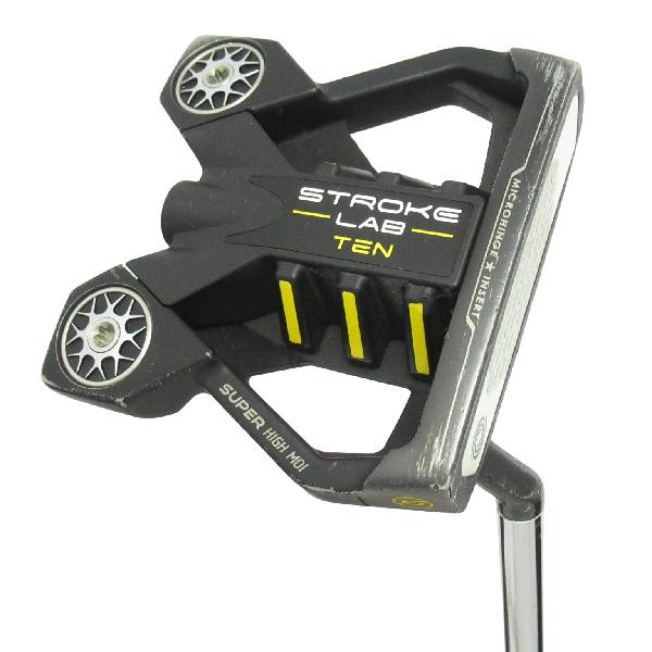 【中古】オデッセイ STROKE LAB ストロークラボ BLACK TEN S パター カーボンスチール複合シャフト 【34】シャフト:カーボンスチール複合シャフトCDランク フレックス計測項目外 男性用 メンズ用 右用|GDOゴルフショップ 店