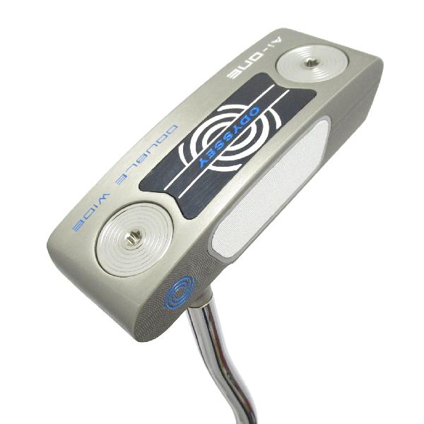 【中古】オデッセイ　AI-ONE　Ai-ONE SILVER DOUBLE WIDE DB パター スチールシャフト　【33】シャフト：スチールシャフトBCランク　フレックス計測項目外　男性用 メンズ用　右用｜GDOゴルフショップ 店
