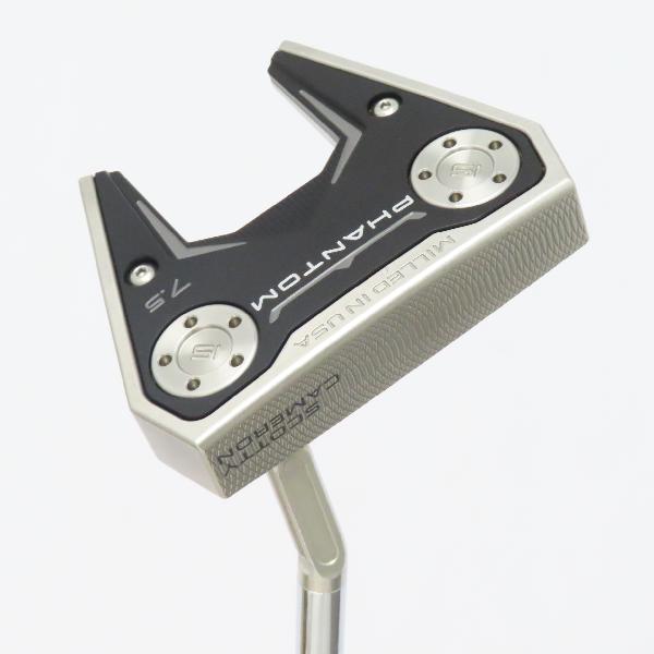 【中古】スコッティキャメロン　SCOTTY CAMERON　ファントム 7.5(2024) パター スチールシャフト　 【34】 シャフト：スチールシャフト Cランク　フレックス計測項目外　男性用 メンズ用　右用