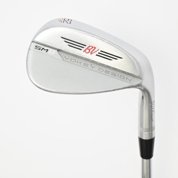 【中古】タイトリスト Vokey ボーケイ SM8 ツアークローム ウェッジ スチールシャフト 【52-08】 シャフト:スチールシャフト Dランク フレックス判別不能 男性用 メンズ用 右用