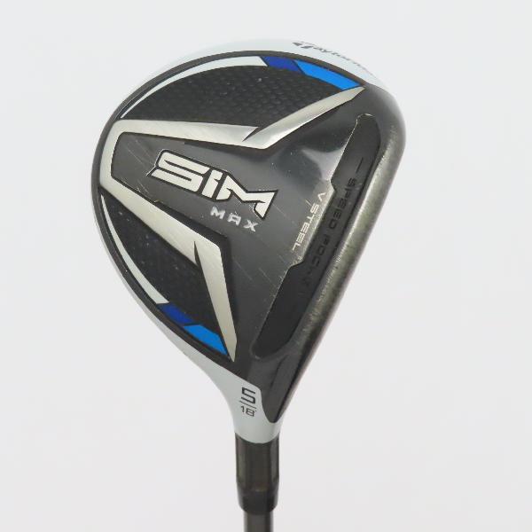 【中古】テーラーメイド SIM SIM マックス フェアウェイウッド TENSEI BLUE TM50 【5W】シャフト:TENSEI BLUE TM50Cランク フレックスSR 男性用 メンズ用 右用|GDOゴルフショップ 店