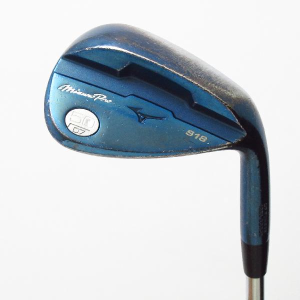 【中古】ミズノ　Mizuno Pro　MizunoPro S18 BLUE ウェッジ スチールシャフト　 【50-07】 シャフト：スチールシャフト Dランク　フレックス判別不能　男性用 メンズ用　右用