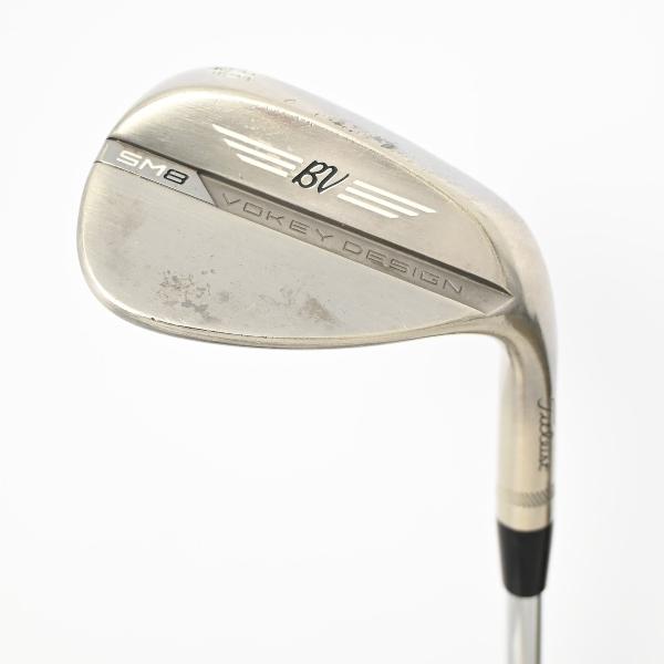 【中古】タイトリスト　Vokey　ボーケイデザイン SM8 ブラッシュドスチール ウェッジ スチールシャフト　 【56-14】 シャフト：スチールシャフト Dランク　フレックス判別不能　男性用 メンズ用　右用