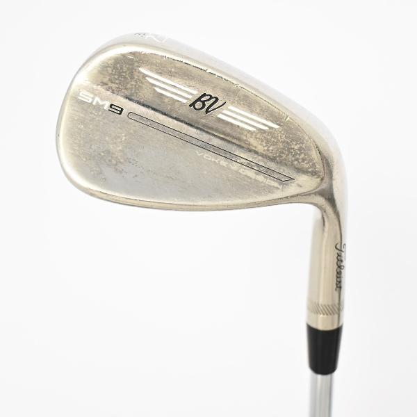【中古】タイトリスト Vokey ボーケイ SM9 BRASHED STEEL ウェッジ BV105 【52-12】シャフト:BV105CDランク フレックス設定無 男性用 メンズ用 右用|GDOゴルフショップ 店