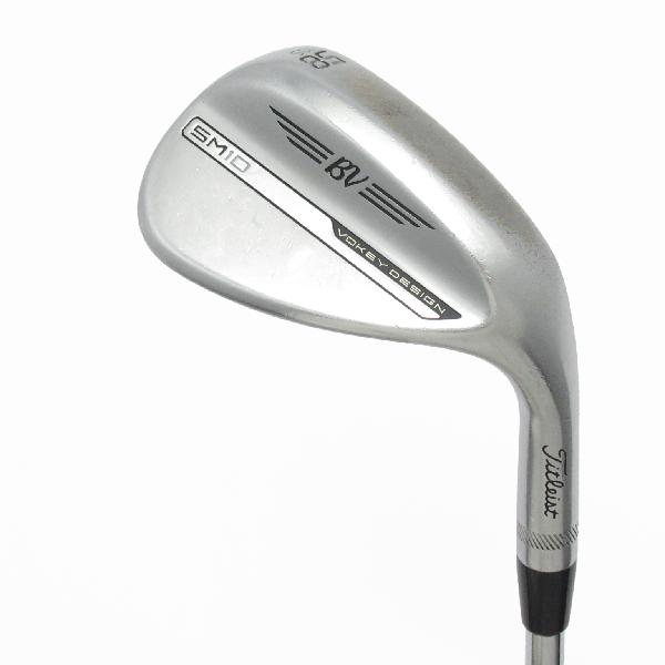 【中古】タイトリスト Vokey ボーケイ SM10 ツアークローム ウェッジ Dynamic Gold 【58-10】シャフト:Dynamic GoldDランク フレックスWEDGE 男性用 メンズ用 右用|GDOゴルフショップ 店