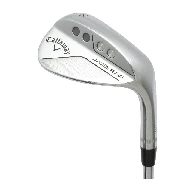 【中古】キャロウェイゴルフ　Callaway Golf　JAWS RAW スタンダードグラインド クロムメッキ仕上げ ウェッジ N.S.PRO ZELOS 8　 【56-10】 シャフト：N.S.PRO ZELOS 8 Dランク　フレックスR　男性用 メンズ用　右用