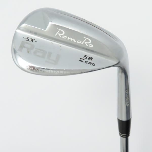 【中古】ロマロ romaro RomaRo Ray SX-ZERO ウェッジ スチールシャフト 【58-11】 シャフト:スチールシャフト Dランク フレックス判別不能 男性用 メンズ用 右用