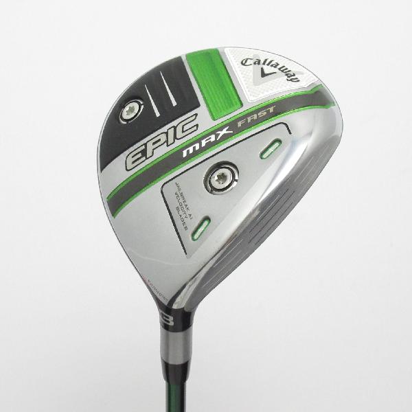 【中古】キャロウェイゴルフ　EPIC　EPIC MAX FAST フェアウェイウッド Speeder Evolution for Callaway　【3W】シャフト：Speeder Evolution for CallawayCランク　フレックスSR　男性用 メンズ用　右用｜GDOゴルフショップ 店