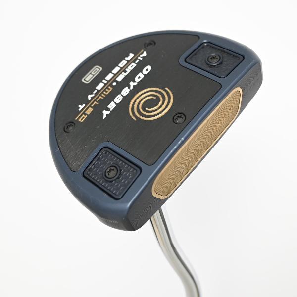 【中古】オデッセイ　AI-ONE MILLED　Ai-ONE MILLED ROSSIE-V T DB パター スチールシャフト　【34】シャフト：スチールシャフトBCランク　フレックス計測項目外　男性用 メンズ用　右用｜GDOゴルフショップ 店