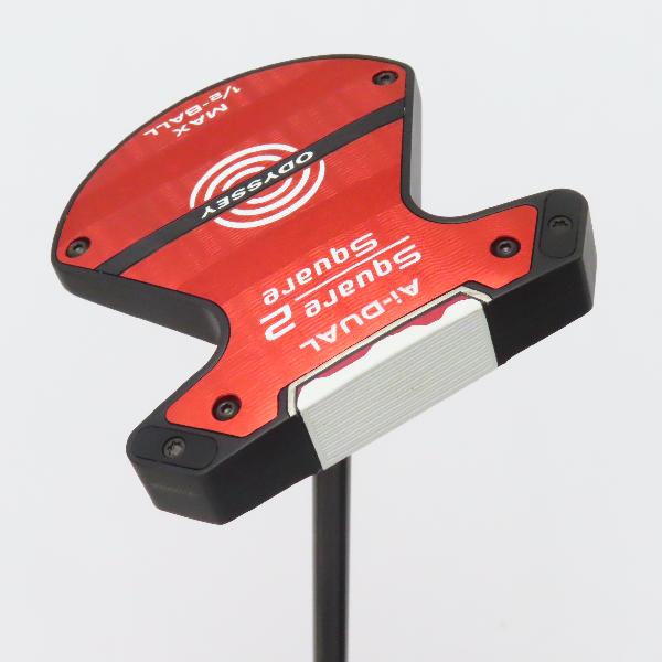 【中古】オデッセイ　Ai-DUAL　Ai-DUAL Square 2 Square 1/2BALL MAX パター スチールシャフト　 【33】 シャフト：スチールシャフト Bランク　フレックス計測項目外　男性用 メンズ用　右用 28,002円