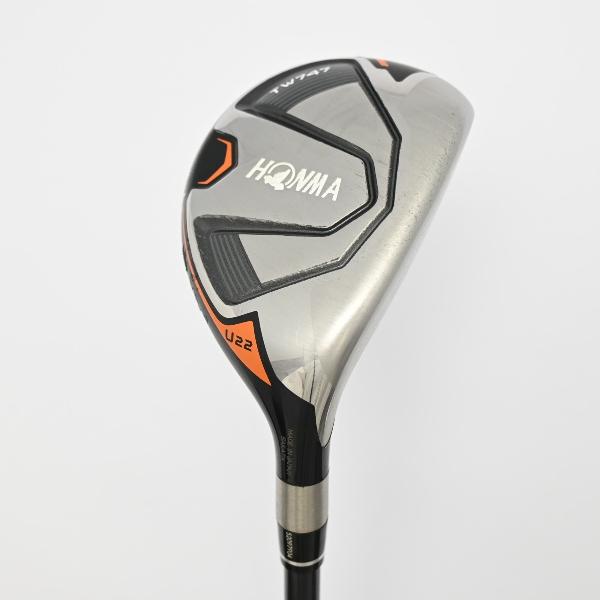 【中古】本間ゴルフ　TOUR WORLD　TOUR WORLD TW747 UT ユーティリティ VIZARD UT-H7　 【22】 シャフト：VIZARD UT-H7 Cランク　フレックス設定無　男性用 メンズ用　右用