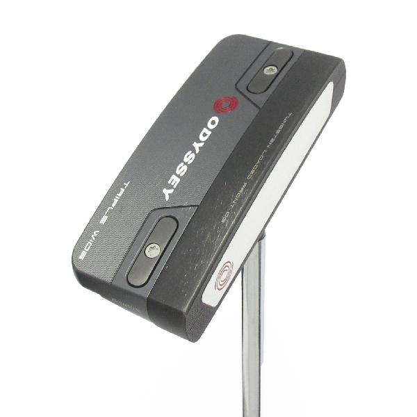 【中古】オデッセイ　ODYSSEY　TRI HOT 5K TRIPLE WIDE CS パター カーボンスチール複合シャフト　 【33】 シャフト：カーボンスチール複合シャフト Cランク　フレックス計測項目外　男性用 メンズ用　右用