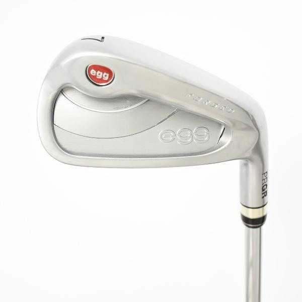 【中古】プロギア　egg　egg FORGED(2019) アイアン SOFT STEEL NS PRO FOR PRGR　 シャフト：SOFT STEEL NS PRO FOR PRGR Cランク　フレックスSR　男性用 メンズ用　右用