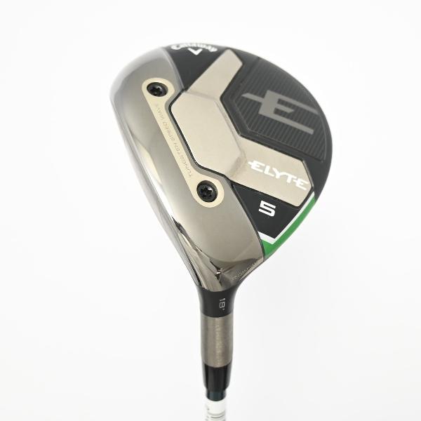 【中古】キャロウェイゴルフ　ELYTE　エリート フェアウェイウッド VENTUS GREEN 5 for Callaway　 レフティ 【5W】 シャフト：VENTUS GREEN 5 for Callaway CDランク　フレックスS　男性用 メンズ用　左用