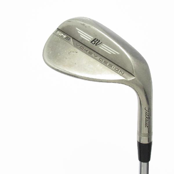 【中古】タイトリスト　Vokey　ボーケイデザイン SM8 ブラッシュドスチール ウェッジ Dynamic Gold　 【56-14】 シャフト：Dynamic Gold Dランク　フレックスWEDGE　男性用 メンズ用　右用