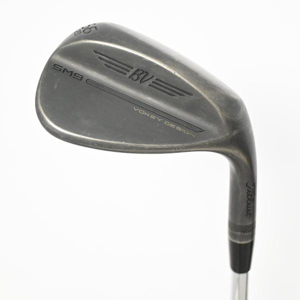 【中古】タイトリスト　Vokey　ボーケイ SM9 JET BLACK ウェッジ スチールシャフト　 【56-12】 シャフト：スチールシャフト Dランク　フレックス判別不能　男性用 メンズ用　右用