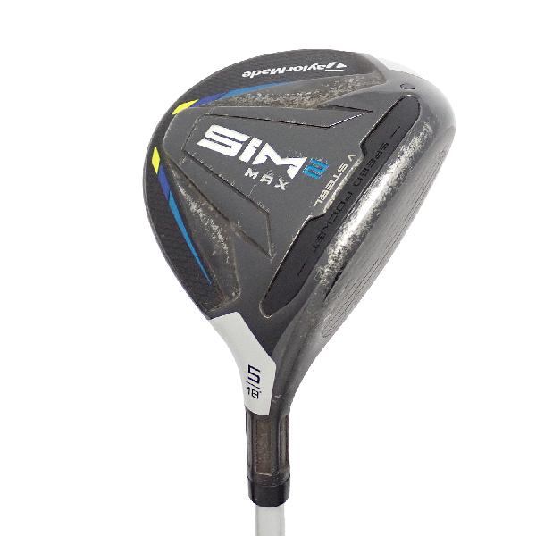 【中古】テーラーメイド　SIM2　SIM2 マックス フェアウェイウッド Speeder 661 EVOLUTION VII　【5W】シャフト：Speeder 661 EVOLUTION VIIDランク　フレックスS　男性用 メンズ用　右用｜GDOゴルフショップ 店