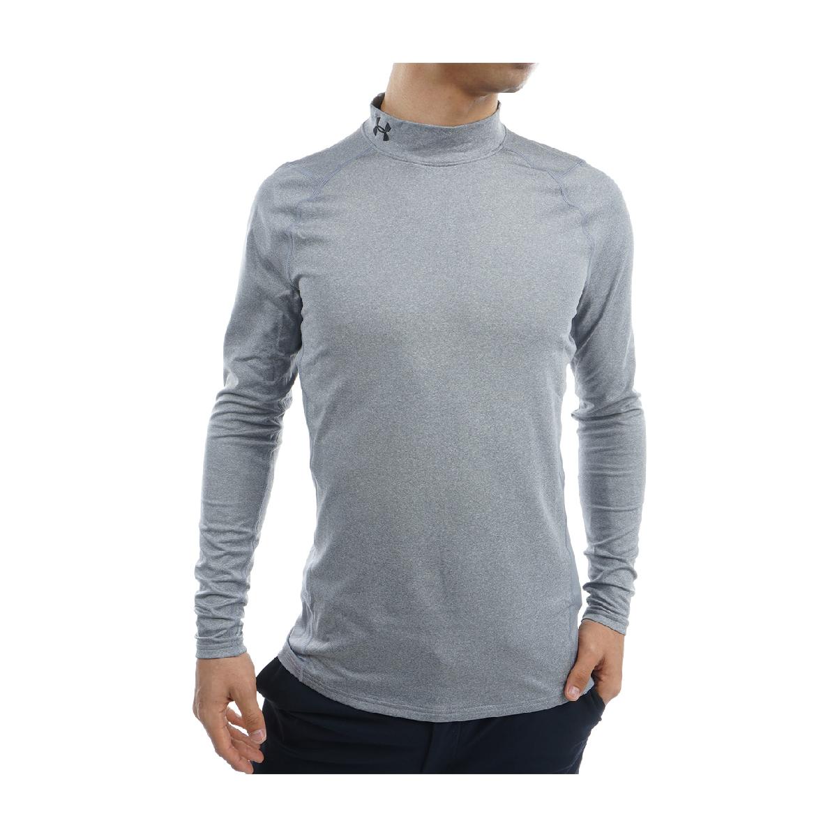 アンダーアーマー　Under Armour　UAコールドギア フィッティド ストレッチ 長袖モックアンダーシャツ