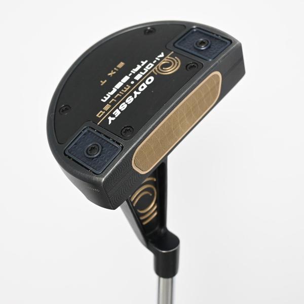 【中古】オデッセイ　AI-ONE MILLED　Ai-ONE MILLED TRI-BEAM SIX T CH パター スチールシャフト　 【34】 シャフト：スチールシャフト Cランク　フレックス計測項目外　男性用 メンズ用　右用