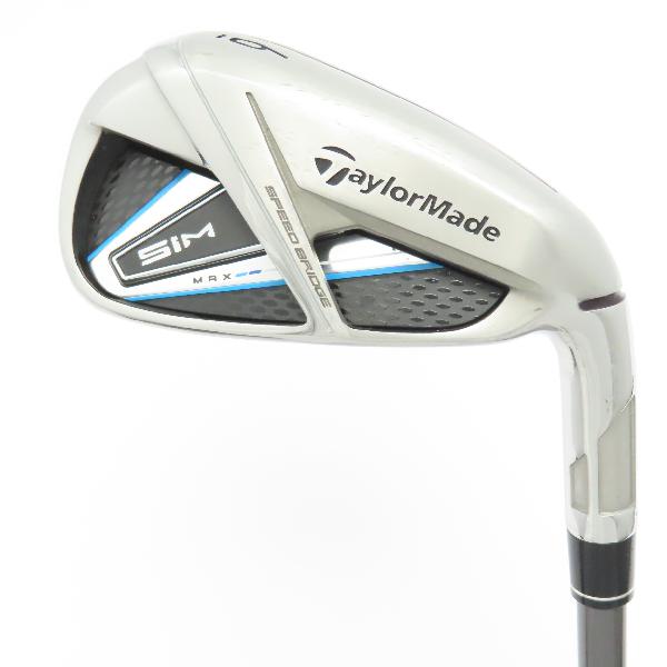 【中古】テーラーメイド　SIM　SIM マックス アイアン TENSEI BLUE TM60　 シャフト：TENSEI BLUE TM60 Cランク　フレックスR　男性用 メンズ用　右用