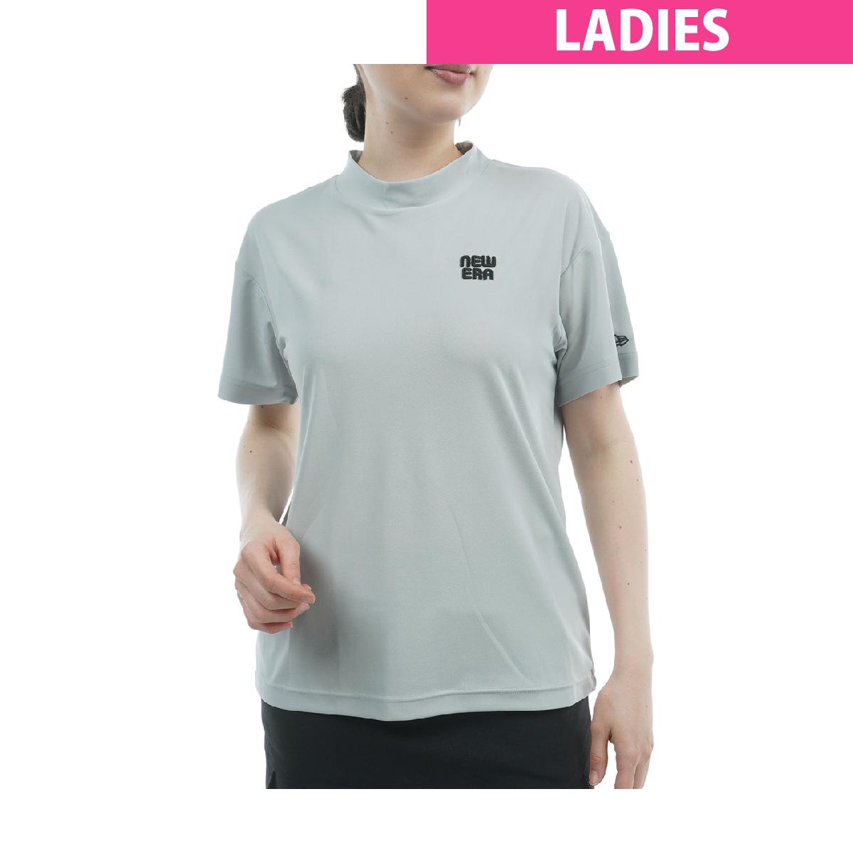 ニューエラ　NEW ERA GOLF　GFW LG EMB ミッドネック半袖Tシャツ　 レディス