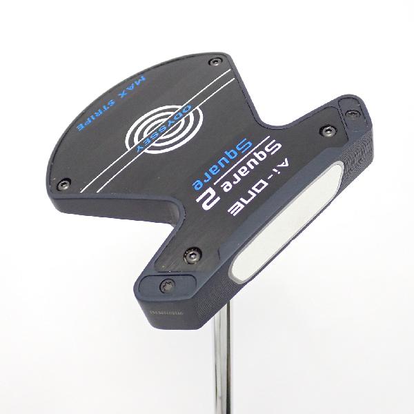 【中古】オデッセイ AI-ONE Ai-ONE Square 2 Square MAX STRIPE パター スチールシャフト 【33】 シャフト:スチールシャフト Cランク フレックス計測項目外 男性用 メンズ用 右用
