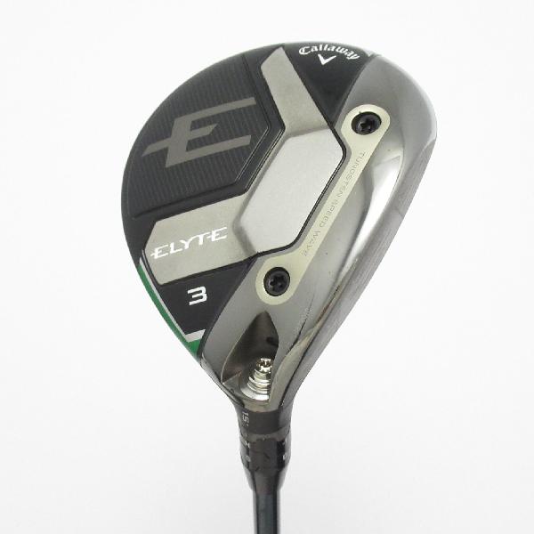 【中古】キャロウェイゴルフ　ELYTE　エリート フェアウェイウッド VENTUS GREEN 5 for Callaway　【3W】シャフト：VENTUS GREEN 5 for CallawayCランク　フレックスSR　男性用 メンズ用　右用｜GDOゴルフショップ 店