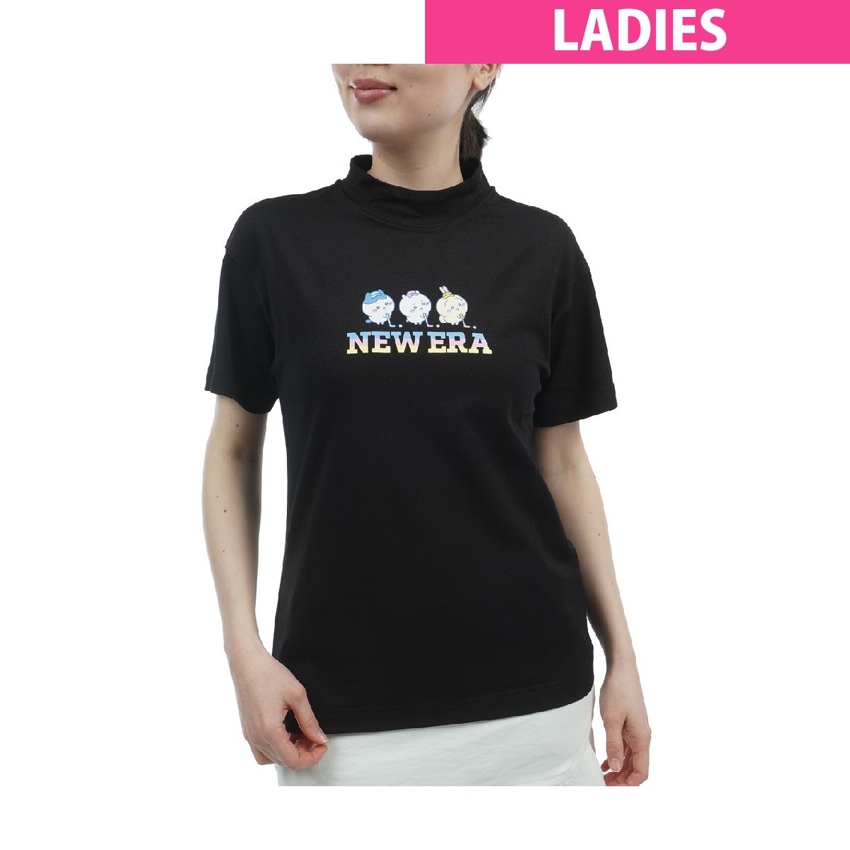 ニューエラ　NEW ERA GOLF　GFW ちいかわ ミッドネック半袖Tシャツ　 レディス