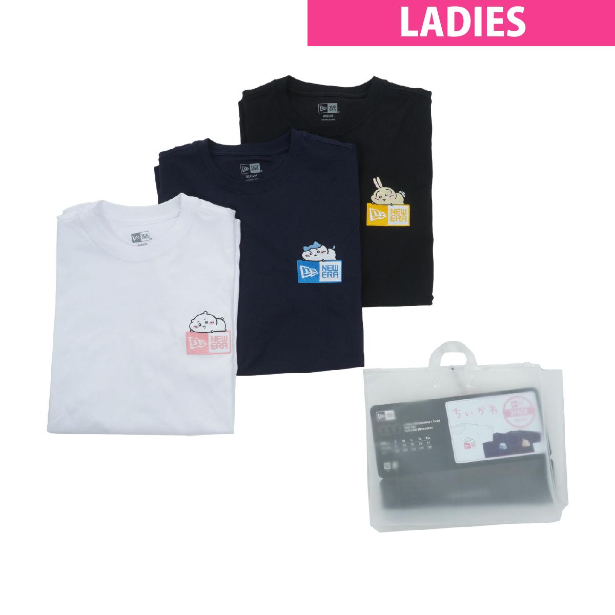 ニューエラ　NEW ERA　ちいかわ PF 半袖Tシャツ 3枚セット　 レディス