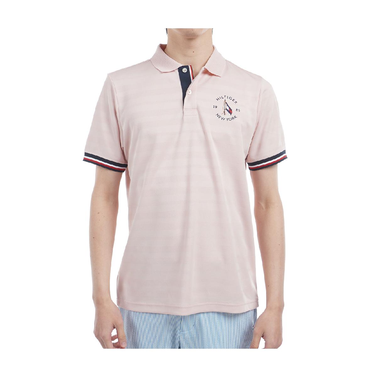 トミー ヒルフィガー ゴルフ　TOMMY HILFIGER GOLF　サークルロゴ 半袖ポロシャツ
