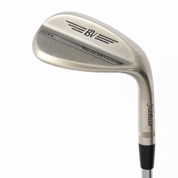 【中古】タイトリスト Vokey ボーケイ SM10 ニッケル ウェッジ BV105 【58-14】シャフト:BV105CDランク フレックス設定無 男性用 メンズ用 右用|GDOゴルフショップ 店