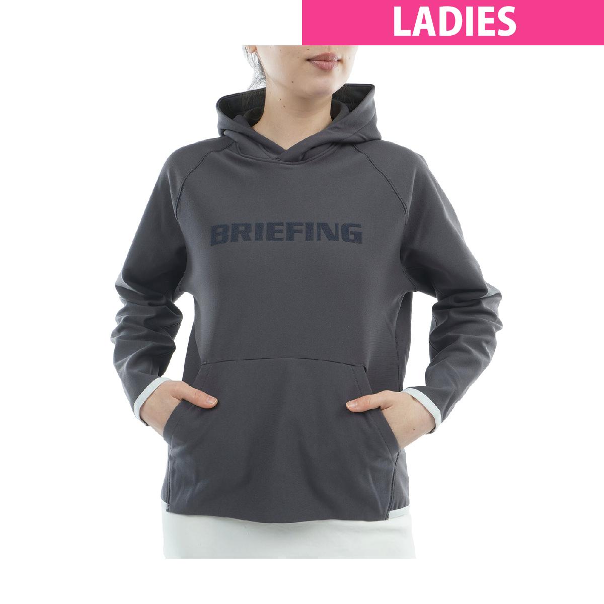 BRIEFING GOLF レディース　パーカー　グレーブルー ブリーフィングゴルフ(BRIEFING GOLF) パーカー | レディースゴルフ