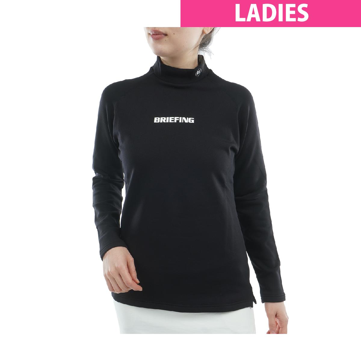 ブリーフィング　BRIEFING　ストレッチ 裏起毛 ウォーム ハイネック長袖シャツ　\u003cbr\u003eレディス