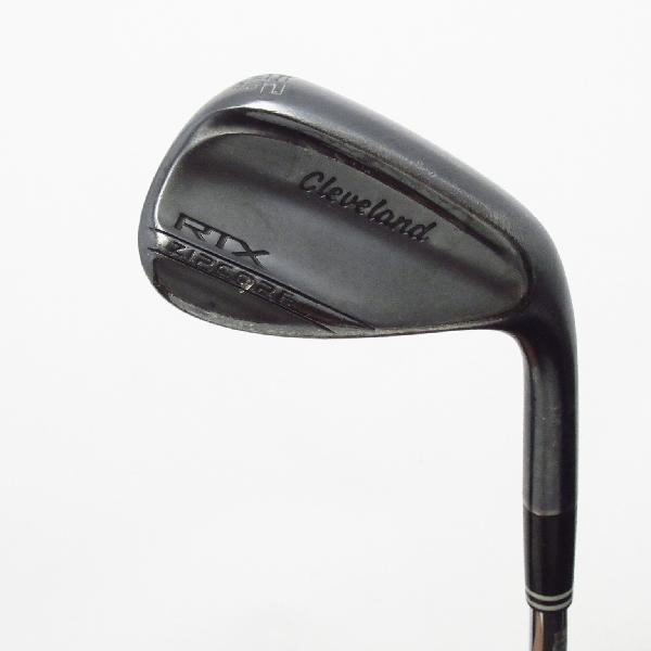 【中古】クリーブランド　RTX　RTX ジップコア ブラックサテン ウェッジ スチールシャフト　 【52-10】 シャフト：スチールシャフト CDランク　フレックス判別不能　男性用 メンズ用　右用