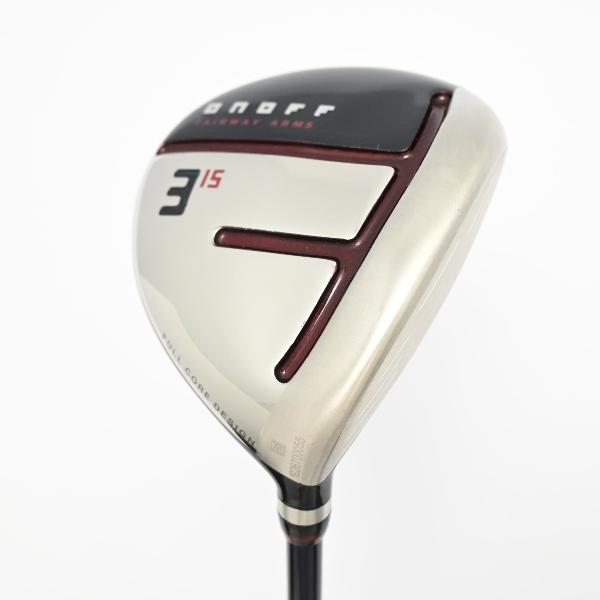 【中古】オノフ　AKA　オノフ フェアウェイアームズ 赤 フェアウェイウッド SMOOTH KICK MP-520F　【3W】シャフト：SMOOTH KICK MP-520FCランク　フレックスSR　男性用 メンズ用　右用｜GDOゴルフショップ 店