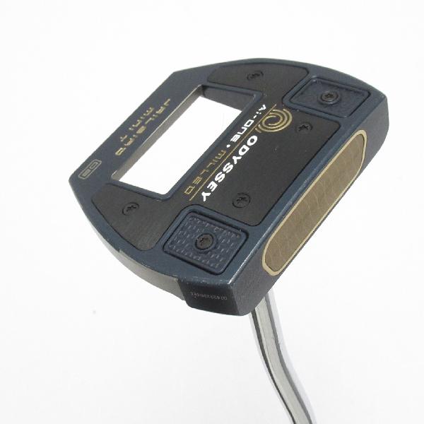 【中古】オデッセイ AI-ONE MILLED Ai-ONE MILLED JAILBIRD MINI T DB パター スチールシャフト 【34】 シャフト:スチールシャフト Cランク フレックス計測項目外 男性用 メンズ用 右用