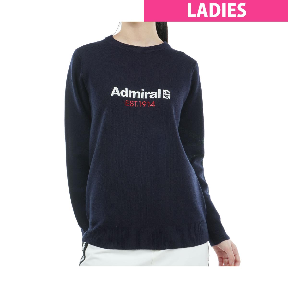アドミラル　Admiral　ユニオンジャック クルーセーター　 レディス