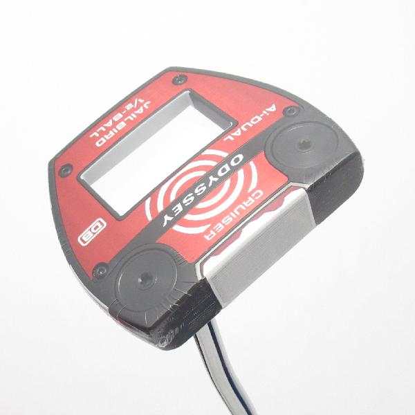 【中古】オデッセイ Ai-DUAL Ai-DUAL 1/2BALL CRUISER JAILBIRD DB パター スチールシャフト 【38】シャフト:スチールシャフトABランク フレックス計測項目外 男性用 メンズ用 右用|GDOゴルフショップ 店