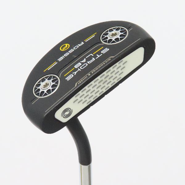 【中古】オデッセイ　STROKE LAB　ストロークラボ BLACK ROSSIE FLOW パター カーボンスチール複合シャフト　 【34】 シャフト：カーボンスチール複合シャフト Cランク　フレックス計測項目外　男性用 メンズ用　右用
