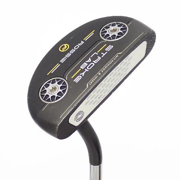 【中古】オデッセイ　STROKE LAB　ストロークラボ BLACK ROSSIE FLOW パター スチールシャフト　 【34】 シャフト：スチールシャフト Cランク　フレックス計測項目外　男性用 メンズ用　右用