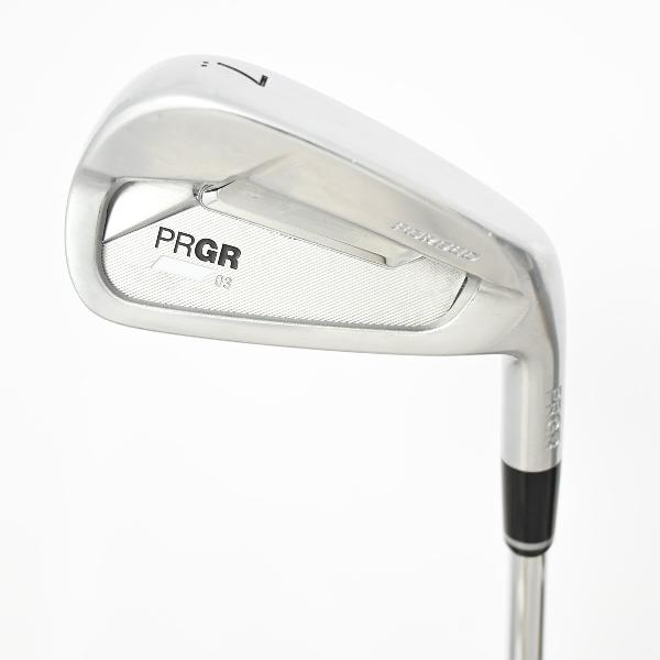 【中古】プロギア　PRGR　03 IRONS アイアン Spec Steel 3 ver2　 シャフト：Spec Steel 3 ver2 Cランク　フレックスS　男性用 メンズ用　右用